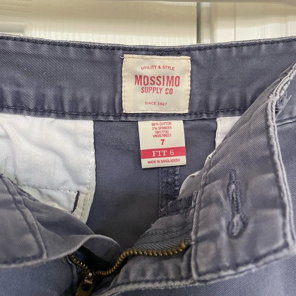 Mossimo Shorts Blue Size 7 - Picture 3 of 3